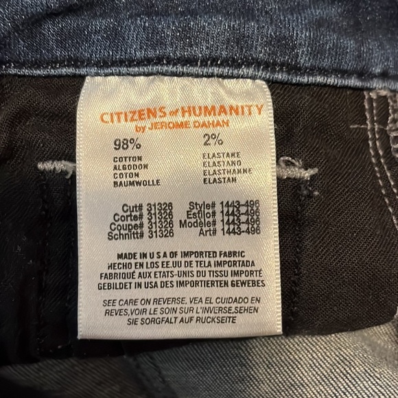Citizen of Humanity jeans, size 27, in good condition - Picture 5 of 8